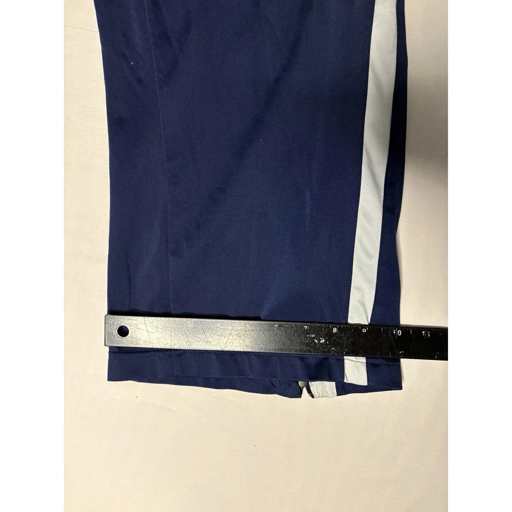 Nike Team Track Pants Men's Size XL Blue Ankle Zippers 598444-420